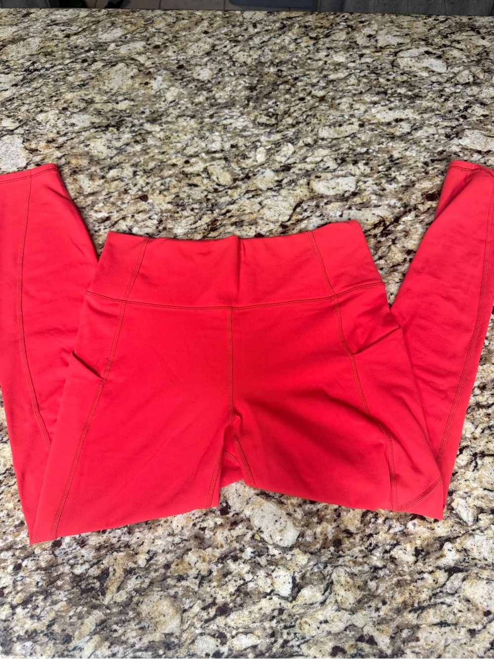 Coral workout leggings
